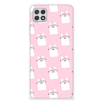 Samsung Galaxy A22 5G | TPU Hoesje | Sleeping Cats Samsung Galaxy A22 5G | TPU Hoesje | Sleeping Cats