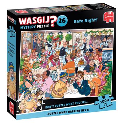 Jumbo Wasgij mystery 26 legpuzzel - date night!, 1000st. - thumbnail