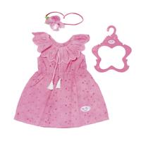Baby Born Trendy Bloemenjurk Roze - thumbnail