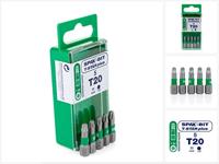 Spax schroefbit T-star Torx TX20 groen (5st) - thumbnail