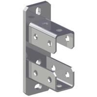 Fischer Zadelflens Staal (thermisch verzinkt) 538126 5 stuk(s) - thumbnail
