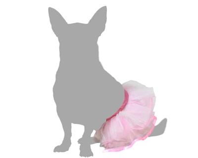 Kostuum voor honden Maat S Tutu