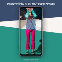 Samsung Galaxy A52 smartphone, 6,5 inch FHD + Infinity-O display, 6 GB RAM en 128 GB uitbreidbaar intern geheugen, 4500 mAh batterij en ultrasnel opladen, zwart - thumbnail