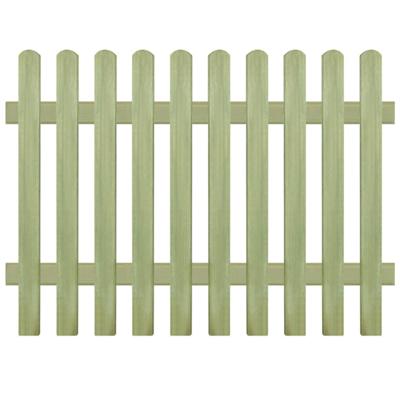 vidaXL Hek 6/9 cm 170x120 cm geïmpregneerd grenenhout