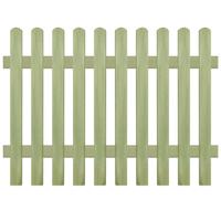 vidaXL Hek 6/9 cm 170x120 cm geïmpregneerd grenenhout - thumbnail