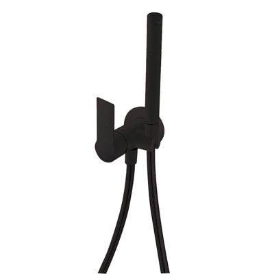 Inbouw Bidetmengkraan Tres Loft Colors 1-Hendel met Handdouche Mat Zwart Inbouw Bidetmengkraan Tres Loft Colors 1-Hendel met Handdouche Mat Zwart