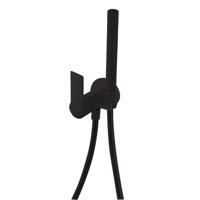 Inbouw Bidetmengkraan Tres Loft Colors 1-Hendel met Handdouche Mat Zwart - thumbnail