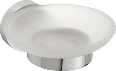 Zeephouder Sapho X-Round Hangend 11x5.5 cm Melkglas / Chroom Sapho