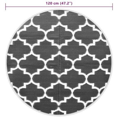 Buitenkleed ARAKIL Ø120 cm polypropeen blauw