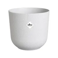 Elho bloempot Jazz Rond 30 cm Zijdewit - thumbnail