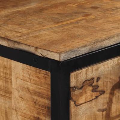 Nachtkastje 40x35x40 cm massief mangohout Nachtkastje 40x35x40 cm massief mangohout