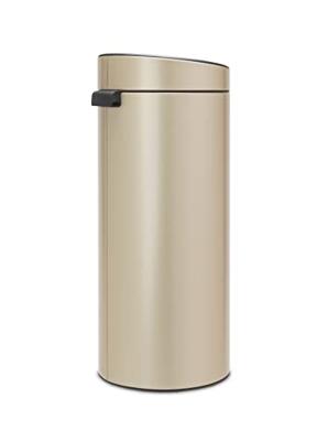Brabantia touch bin afvalemmer 30 liter Metallic Gold - thumbnail
