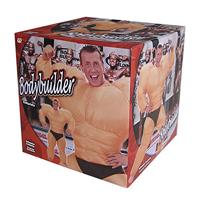 Opblaasbaar kostuum Bodybuilder - thumbnail