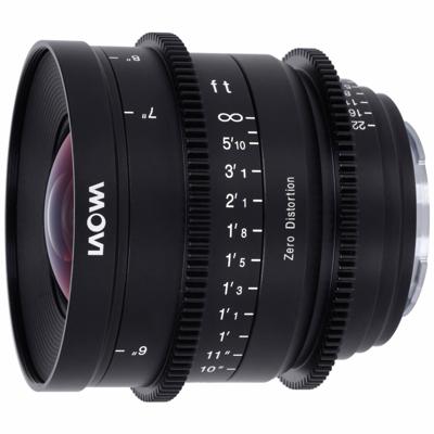 Laowa 15mm t/2.1 ZERO-D Cine Lens - Sony FE