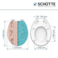 MDF High Gloss WC-bril POOLSIDE met soft-close lange levensduur: extreem onbreekbaar en krasbestendig comfort en functie: geruisloos sluiten dankzij de automatische valrem eenvoudig schoon te ma - thumbnail