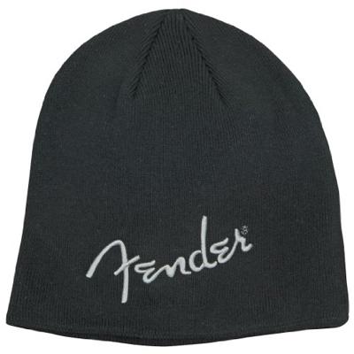 Fender Logo Beanie zwart