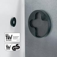 Sigel Glazen magneetbord Artverum Super-wit (b x h) 30 cm x 30 cm GL158 - thumbnail
