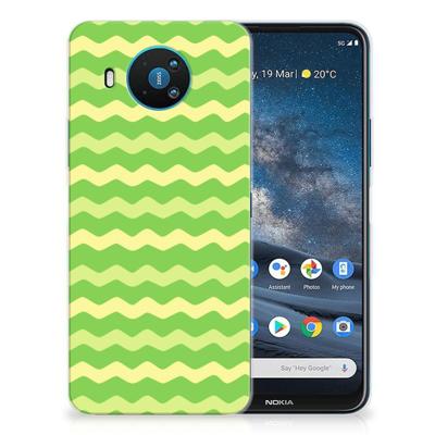 Nokia 8.3 | TPU bumper | Waves Green