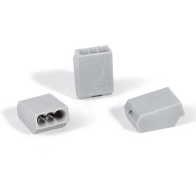 HellermannTyton 148-90035 HECE-3-PA66-GY Verbindingsklem Flexibel: - Massief: 1-2.50 mm² Aantal polen: 3 1 stuk(s) Grijs HellermannTyton 148-90035 HECE-3-PA66-GY Verbindingsklem Flexibel: - Massief: 1-2.50 mm² Aantal polen: 3 1 stuk(s) Grijs