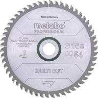 Metabo MULTI CUT PROFESSIONAL 628293000 Cirkelzaagblad 165 x 20 x 1.4 mm Aantal tanden: 54 1 stuk(s) - thumbnail