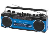 Draagbare Bluetooth Radio Trevi RR 501 BT Blauw Zwart/Blauw - thumbnail