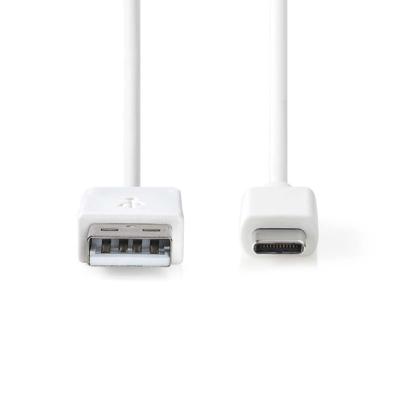 USB 2.0 Kabel USB-C Male - A Male [CCGW60600WT20] 2 meter wit