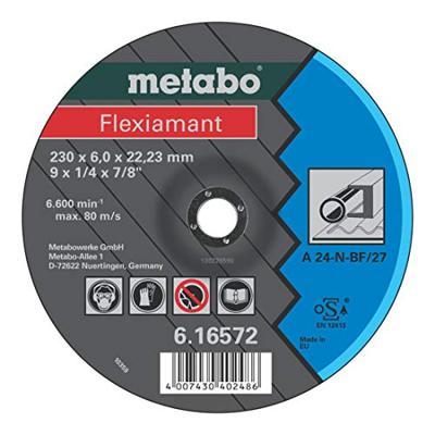 Metabo 616560000 Afbraamschijf gebogen Boordiameter 22.23 mm 10 stuk(s)