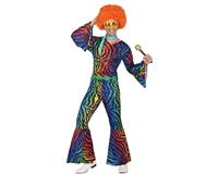 Kostuums voor Volwassenen Th3 Party Multicolour (3 Onderdelen) - Maat: XS/S - Maat: XS/S - thumbnail