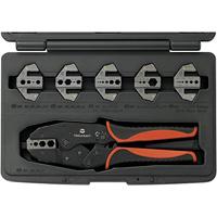 TOOLCRAFT PZ-505 818645 Krimptang 7-delig Coax-connectoren BNC, TNC, Glasvezelstekkers RG6, RG8, RG11, RG58, RG59, RG62, RG174, RG179, RG213, RG8218 - thumbnail