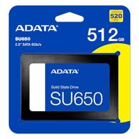 ADATA ASU650SS-512GT-R internal solid state drive 2.5" 512 GB SATA III 3D NAND - thumbnail