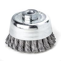 Lessmann Potborstel | schroefdraad d. 65 mm draaddikte 0,5 mm | staal | 12.500 omw/min | 1 stuk - 482217 482217 - thumbnail