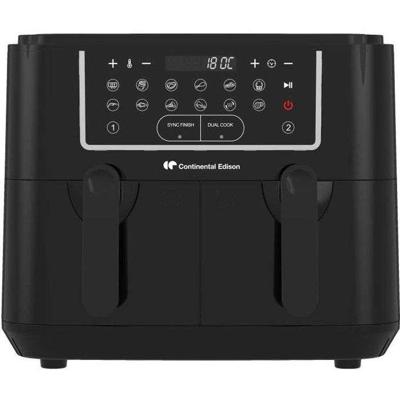 Airfryer Continental Edison Zwart 2400 W 9 L