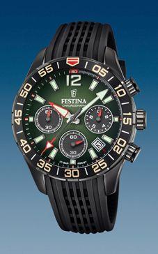 Horlogeband Festina F20518/2 Rubber Zwart 21mm