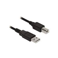 USB 2.0 printerkabel 3 meter USB A-B zwart - thumbnail