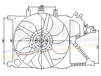 Koelventilator 85196