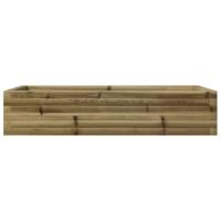 VidaXL Plantenbak 110x60x23 cm geïmpregneerd grenenhout - thumbnail