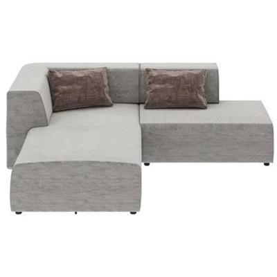Kare Hoekbank Infinity Boston Grey