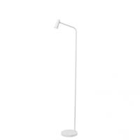 Lucide STIRLING - Oplaadbare Vloerlamp - Accu/Batterij - LED 3 StepDim - 1x3W 2700K - Wit - thumbnail