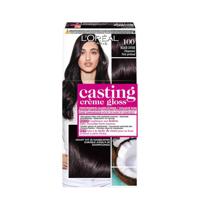 L'Oréal Paris Casting Crème Gloss 100 Black Caviar- Diep Zwart - thumbnail
