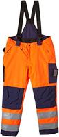 Blåkläder Dames Winterwerkbroek High-Vis 78851977 | High-Vis Oranje/Marineblauw | Maat 48 - 7330509551301 - thumbnail