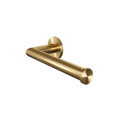 Toiletrolhouder Brauer Gold Wandmontage met PVD coating Geborsteld Goud Toiletrolhouder Brauer Gold Wandmontage met PVD coating Geborsteld Goud