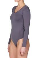J&C body lange mouw microfiber 6889 - Bodysuit dames - Ronde hals - thumbnail