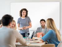 Nobo Impression Pro Widescreen magnetisch whiteboard, emaille, ft 188 x 106 cm - thumbnail