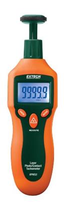 Extech RPM33 Toerenteller Mechanisch, Optisch 2 - 19999 omw/min 2 - 99999 omw/min