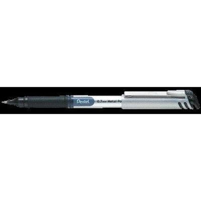 Rollerpen pentel bl17 energel m zwart | 12 stuks