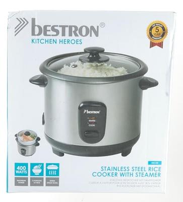 Bestron arc100 rijstkoker/pastakoker