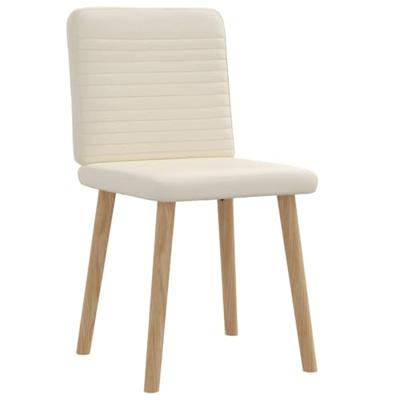 Eetkamerstoelen 2 st linnen