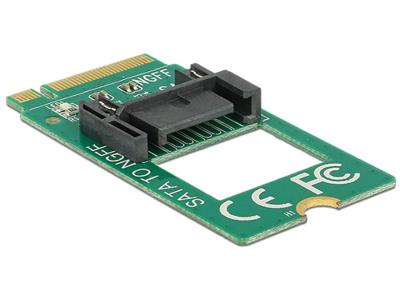Delock Adapter Serieel [1x M.2 - 1x SATA] Groen - thumbnail