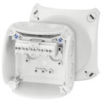 Hensel KF 0202 G Aftakkast (l x b x h) 62 x 93 x 93 mm Grijs-wit (RAL 7035) IP66, IP67, IP69 1 stuk(s) - thumbnail