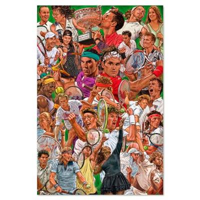 Poster Legendary Tennis Players 61x91,5cm